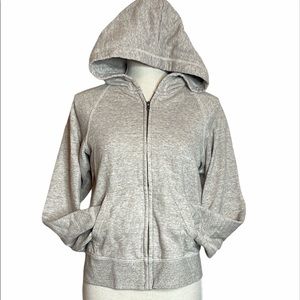 Uniqlo Grey-Tan Hoodie